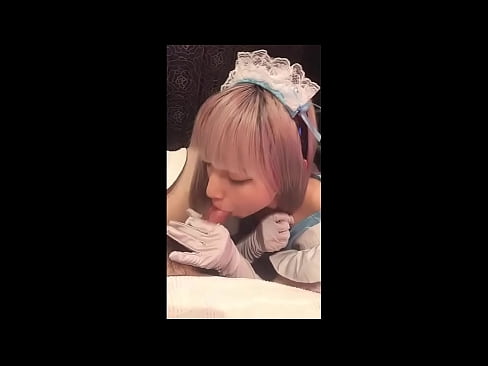 ❤️ Japonský idol [mayuka], kostým francúzskej slúžky, časť 1, fajčenie a honenie s pleťovým mliekom ️❌ Porno vk na sk.porngifmag.ru ❌❤